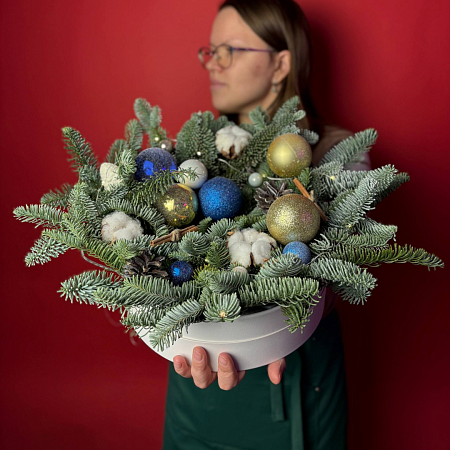 Снежная композиция 