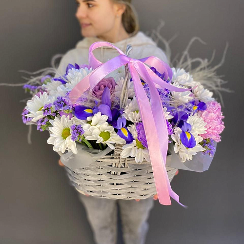 Корзина Сиреневое Утро