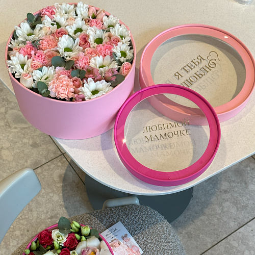 Коробочка с надписями