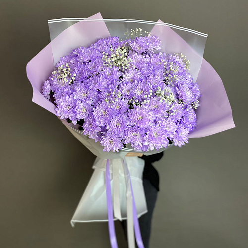 25 веток хризантемы