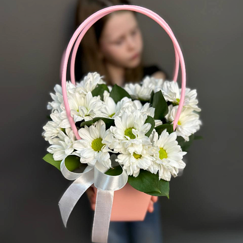 Мини сумочка с ромашками