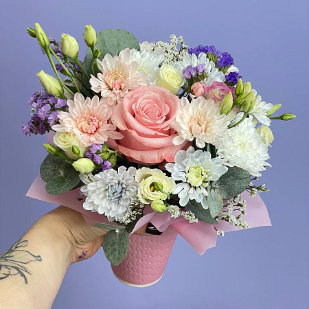 Цветочный стаканчик 